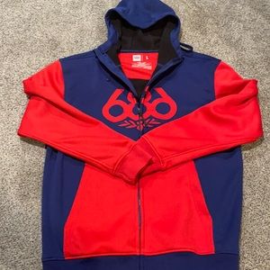 686 ICON BONDED ZIP FLEECE HOODY MEN'S